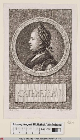 Porträt der Zarin Katharina II. von Russland