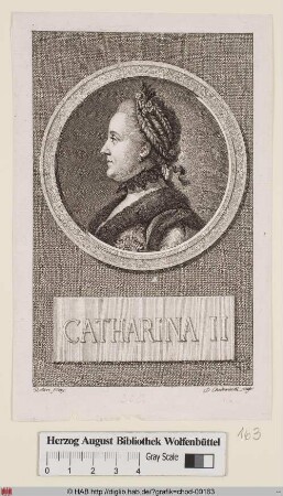 Porträt der Zarin Katharina II. von Russland