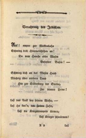Vermischte Gedichte