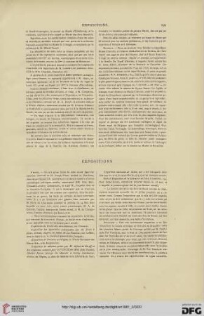 Expositions