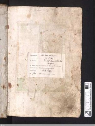 Jacobus de Theramo: Belial, deutsch