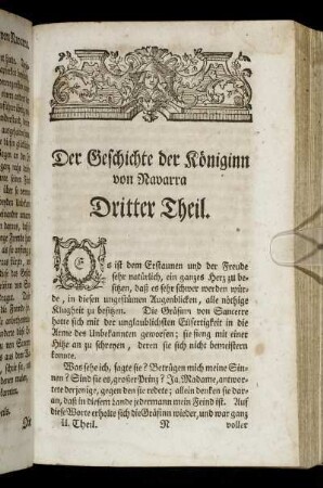 Die Geschichte der Königinn von Navarra. Dritter Theil