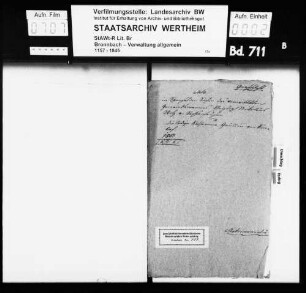 Sponsaliensachen des verwitweten Gemeindemannes Christoph Nikolaus Wolz von Sachsenhausen contra die ledige Katharina Grimmin von Kembach