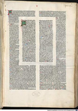 Decretales : mit der Glosse von Bernardus Parmensis. Mit Gedichten 'Cur deus ultimis ..., Transeat allophilus ..., Sed quid ages ..., Immensi roboris ..., Scema tabernaculi ..., Estimo nec scriptas ...'