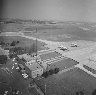 Flughafen Leipzig-Mockau : Blickrichtung Nordosten