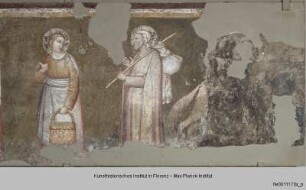 Freskenausmalung : Christus und die Samariterin