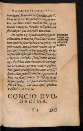 Concio Duodecima.