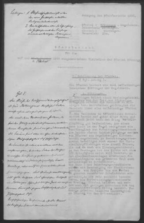 Böttingen-Magolsheim: Pfarrbericht 1925
