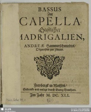 Bassus zur Capella