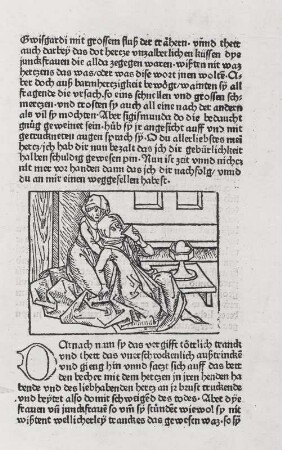 Blatt 179: Textseite mit Illustration und Initiale