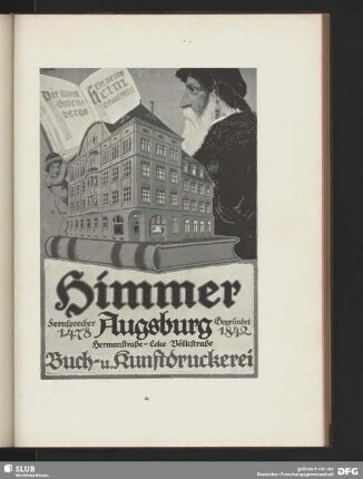 Himmer Buch- u. Kunstdruckerei Augsburg