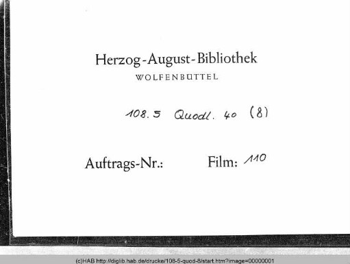 EJn vast schoner Dyalogus/ od' gesprech Büchlein/ eines dorff Bawern von Dudenhoffen/ vn[d] ̃eines stifft Glöckners zu Speier/ mitt eynander redende (vast wol mit der geschrifft gegründet) Gar nütz/ schön vnd lustig ... zu lessen