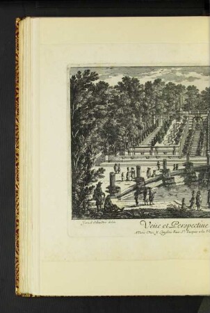 Veue et Perspectiue Cascades de St. Clou
