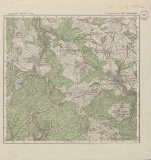 5535 (alte Nr.: 3239) Lobenstein, Topographische Karte 1:25000