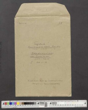 Band 35: Sommersemester 1904 Hamburg (Dr. med. u. phil. Approb. Arzt, Privatdozent in Kiel, Aggregiert zum Tropeninstitut Hamburg