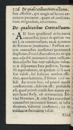 De qualitatibus Contractuum
