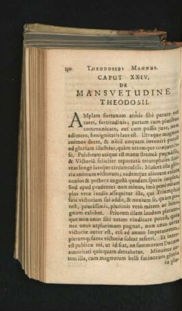 Caput XXIV. De Mansuetudine Theodosii.