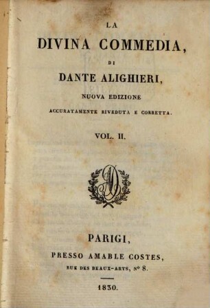 La divina commedia, 2. Del Purgatorio