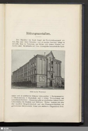 Bildungsanstalten