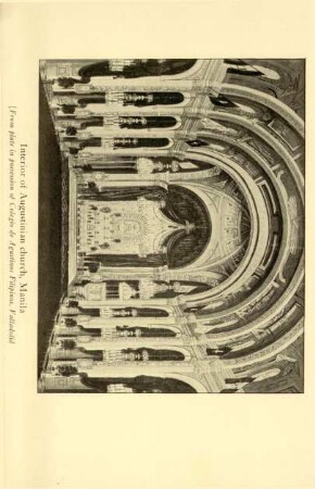 Interior of Augustinian church, Manila