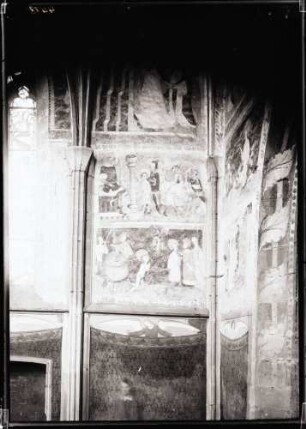 Veitskapelle; Gemälde in der Südwest-Ecke des Chors
