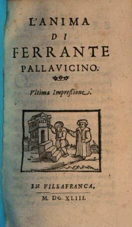 L' Anima di Ferrante Pallavicino