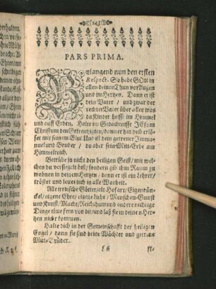 [Pars Prima.- Quarta.; Appendix]