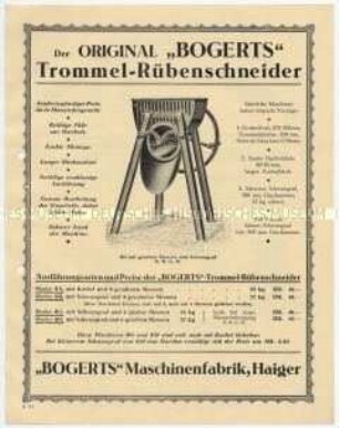 Trommel-Rübenschneider