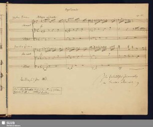 Merkel, Gustav Adolf; 1862 [Noten- und Texteintrag]