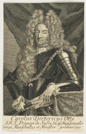 Bildnis des Carolus Dietericus Otto de Salm