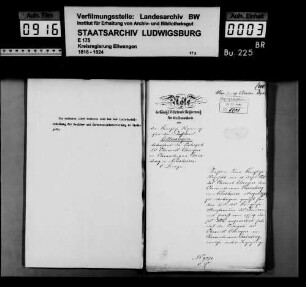 Oberamtmänner und Oberamtsverweser in Neresheim