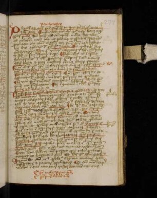 Penthecostes. (T39). Thomas de Insula oder Thomas de Aquino