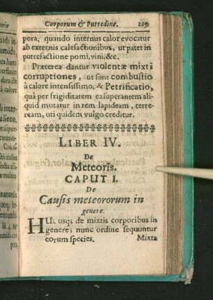 Liber IV. De Meteoris.