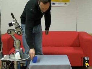 Learning from Demonstration - Cube into Cup