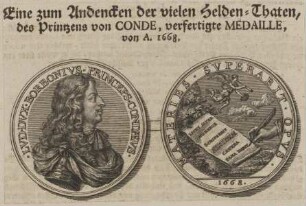 Bildnis von Lvdovicvs Dvx Borbonivs, Princeps Condaevs