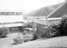 Lörrach: Pädagogische Hochschule, Eingang von oben