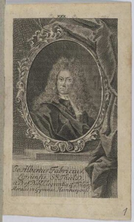 Bildnis des Jo. Albertus Fabricius