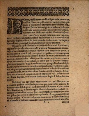 Methodi cognoscendi, & curandi adfectus particulares capitis ... dissertatio quarta de melancholia