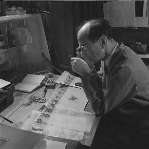 Portraitserie Fritz Eschen & Aus meiner Werkstatt