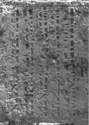 Grabstein 88 (Index: 100008906) Zustand: leicht verwittert Maße HxBxT: 59x38x6 cm: Grabstein 88A
