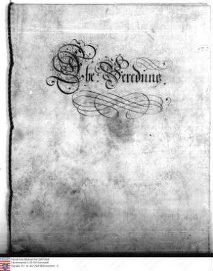 Herzog Eberhard von Württemberg und Landgraf Ludwig VI. von Hessen-Darmstadt beurkunden den Heiratsvertrag zwischen Herzog Wilhelm Ludwig von Würt...