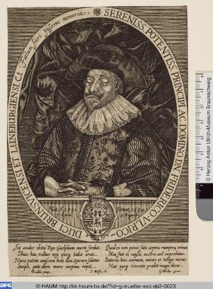 Friedrich Ulrich, Herzog von Braunschweig-Lüneburg auf dem Totenbett