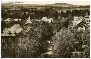 Großschweidnitz. Blick auf Großschweidnitz