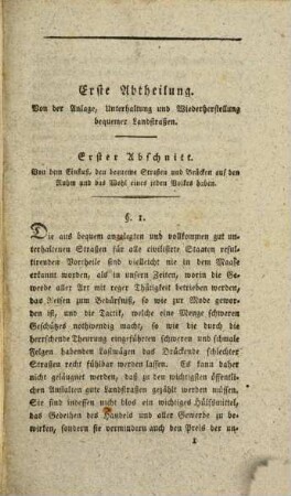 Theoretisch-praktische Straßenbaukunde
