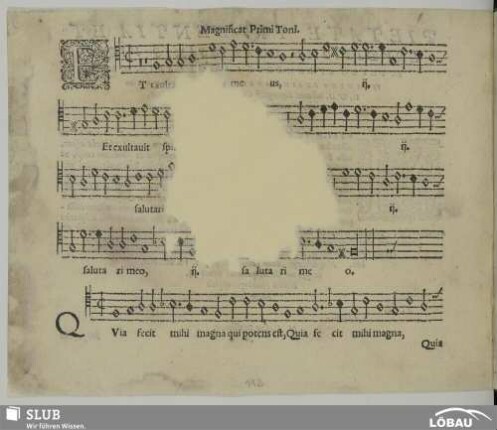 Magnificat in 1.Ton (dorisch)