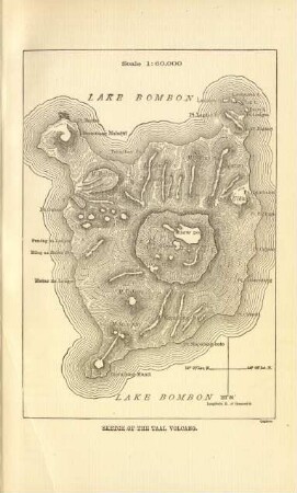 Sketch of the Taal Volcano
