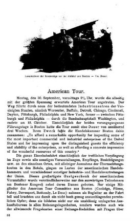 American Tour