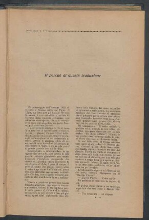 Il perchè di questa traduzione.