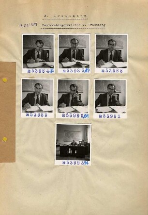 Portraitserie Willy Kressmann