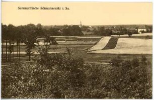 Schmannewitz. Blick auf Schmannewitz